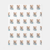 Bärenkuppe Fleecedecke (Vorderseite)