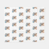 Bärenkuppe Fleecedecke (Vorderseite (Horizontal))