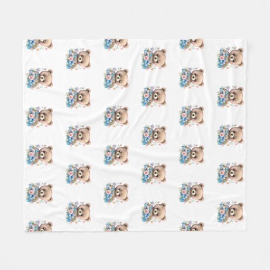 Bärenkuppe Fleecedecke (Vorderseite (Horizontal))