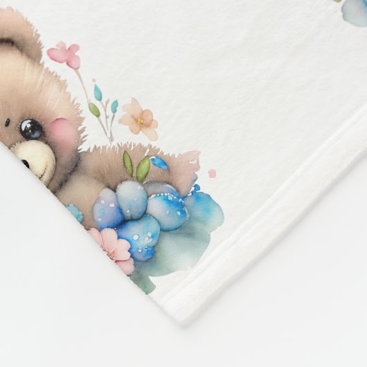 Bärenkuppe Fleecedecke (Ecke)