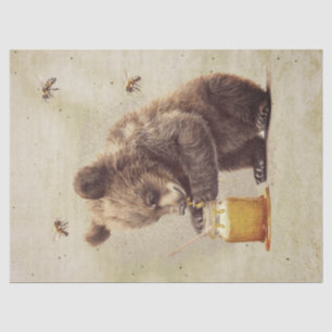 Bärenkuppe mit Honeypot Seidenpapier