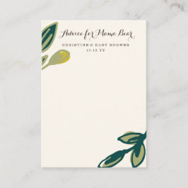 Bärenkuppe | Mommy Advice Cards Hinweiskarte