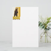 Bärenland Briefpapier (Stehend Vorderseite)