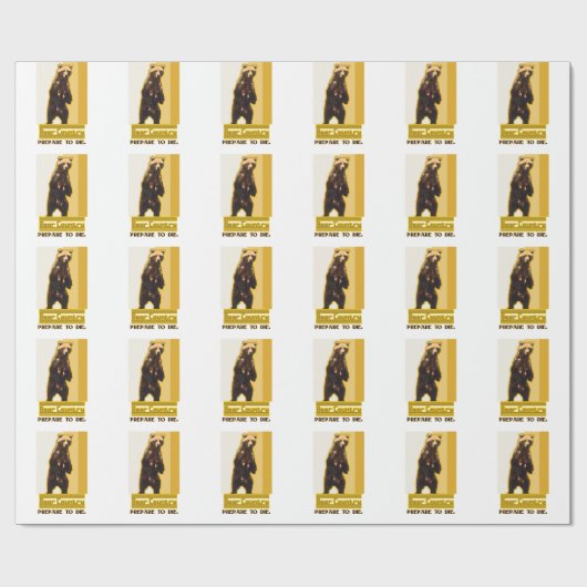 Bärenland Geschenkpapier (Flach)