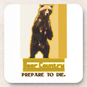 Bärenland Getränkeuntersetzer (Vorderseite)