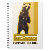 Bärenland Notizblock (Vorderseite)