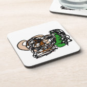 Bärenliebhaber Getränkeuntersetzer (Linke Seite)