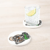 Bärenliebhaber Getränkeuntersetzer (Seite)