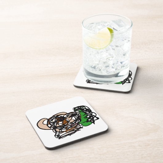 Bärenliebhaber Getränkeuntersetzer (Rechte Seite)