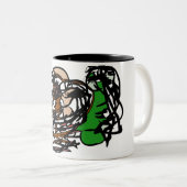 Bärenliebhaber Zweifarbige Tasse (VorderseiteRechts)