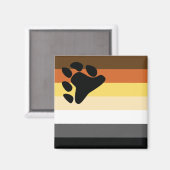 Bärenmagnet Magnet (Vorderseite/Rückseite)