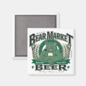 Bärenmarkt-CNBC-LARGE Magnet (Vorderseite/Rückseite)