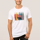 Bärenmarkt | Händler | Einfaches Design Tri-Blend Shirt (Vorderseite)