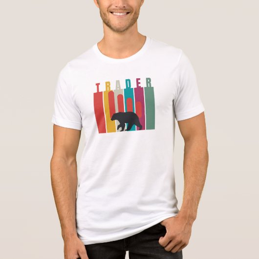 Bärenmarkt | Händler | Einfaches Design Tri-Blend Shirt (Vorderseite)