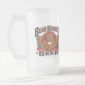 Bärenmarkt Mattglas Bierglas