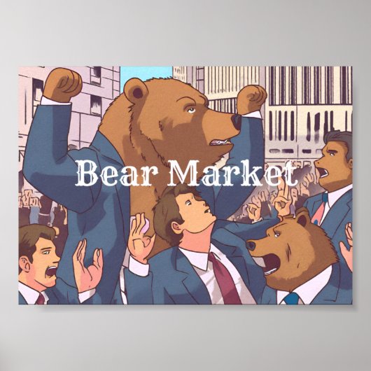 Bärenmarkt Poster (Vorne)