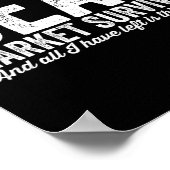 Bärenmarkt-Überlebender 2025 Poster (Ecke)