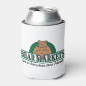 Bärenmärkte sind Investoren - beste Freunde Dosenkühler (Kanne Vorderseite)