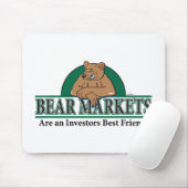 Bärenmärkte sind Investoren - beste Freunde Mousepad (Mit Mouse)