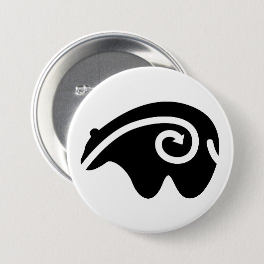 Bärenmitte Button (Vorne & Hinten)