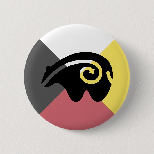Bärenmitte Button (Vorderseite)