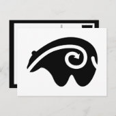 Bärenmitte Postkarte (Vorne/Hinten)