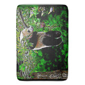 Bärenmodelle: Panda Bären Cubs 02 Badematte (Vorderseite Vertikal)