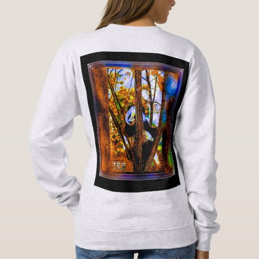 Bärenmodelle: Panda Life 01-02 Sweatshirt (Rückseite)