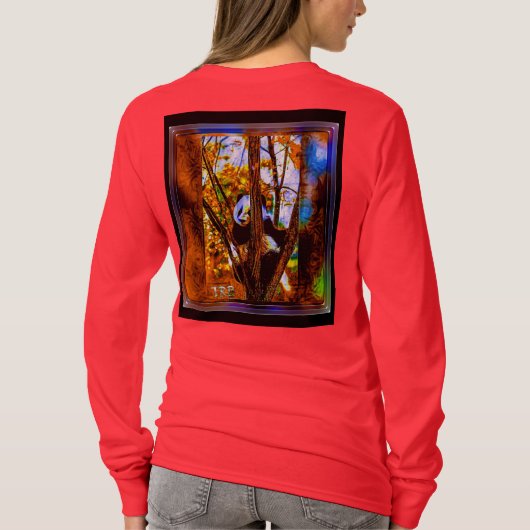 Bärenmodelle: Panda Life 01-02 T-Shirt (Rückseite)