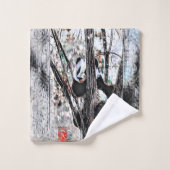 Bärenmodelle: Panda Life 01-03 Badhandtuch Set (Waschlappen)