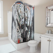 Bärenmodelle: Panda Life 01-03 Duschvorhang (Beispiel)