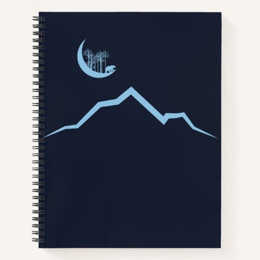 Bärenmond Notizblock (Vorderseite)