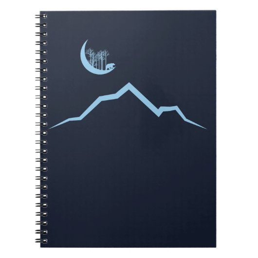 Bärenmond Notizblock (Vorderseite)