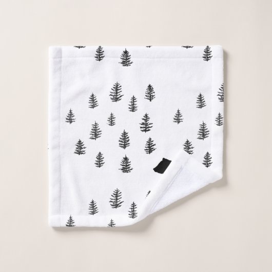 Bärenmuster-Badetuch-Set Badhandtuch Set (Waschlappen)