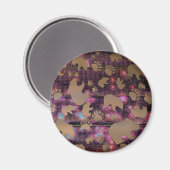 Bärenmuster Magnet (Vorderseite/Rückseite)