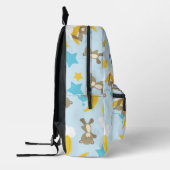 Bärenmuster, Niedliche Bären, Teddybären, Sterne Bedruckter Rucksack (Links)