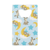 Bärenmuster, Niedliche Bären, Teddybären, Sterne Geldbeutel Flaschenöffner (Rückseite)