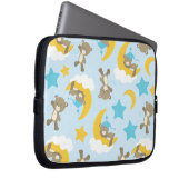 Bärenmuster, Niedliche Bären, Teddybären, Sterne Laptopschutzhülle (Vorne Rechts)