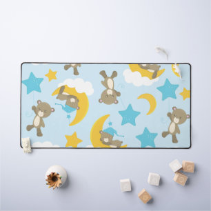 Bärenmuster, Niedliche Bären, Teddybären, Sterne Schreibtischunterlage