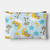 Bärenmuster, Niedliche Bären, Teddybären, Sterne Zubehörtasche (Vorderseite)