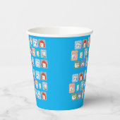 Bärenmuster Pappbecher (Links)