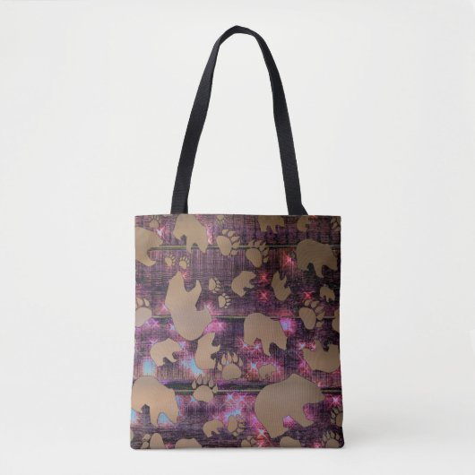 Bärenmuster Tasche (Vorderseite)