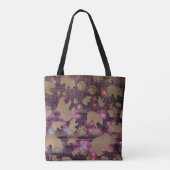 Bärenmuster Tasche (Rückseite)