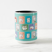 Bärenmuster Tasse (Zentrum)