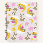 Bärenmuster, Teddybären, Niedliche Bären, Sterne Notizblock (Vorderseite)