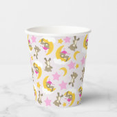 Bärenmuster, Teddybären, Niedliche Bären, Sterne Pappbecher (Vorderseite)