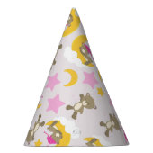 Bärenmuster, Teddybären, Niedliche Bären, Sterne Partyhütchen (Rechts)