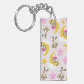 Bärenmuster, Teddybären, Niedliche Bären, Sterne Schlüsselanhänger (Vorderseite links)