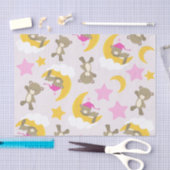 Bärenmuster, Teddybären, Niedliche Bären, Sterne Seidenpapier (Handwerk)