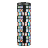 Bärenmuster Thermosbecher (Rückseite)